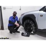 Glacier Cable Snow Tire Chains Review - 2022 Subaru Outback Wagon