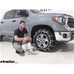 Glacier Twist-Link Snow Tire Chains Review - 2020 Toyota Tundra