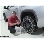Glacier Twist-Link Snow Tire Chains Installation - 2022 Toyota Tundra