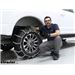 Glacier V-Bar Snow Tire Chains Installation - 2021 Ford F-250 Super Duty