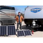 Go Power Portable Solar System with Digital Solar Controller Installation - 2022 Forest River Salem