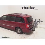 Hollywood Racks Traveler Hitch Bike Rack Review - 2013 Chrysler Town and Country