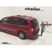 Hollywood Racks Traveler 5 Hitch Bike Rack Review - 2013 Chrysler Town and Country
