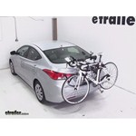 Play video Hollywood Racks Expedition Trunk Bike Rack Review - 2013 Hyundai Elantra