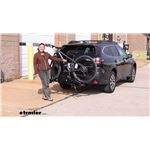 Play video A Closer Look at the Hollywood Racks Destination Bike Rack on a 2024 Subaru Outback Wagon