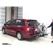 Hollywood Racks Sport-Rider-2 Hitch Bike Racks Review - 2016 Chrysler Town and Country