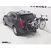 Hollywood Racks Traveler Hitch Bike Rack Review - 2012 Cadillac SRX