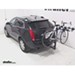 Hollywood Racks Traveler 5 Hitch Bike Rack Review - 2012 Cadillac SRX