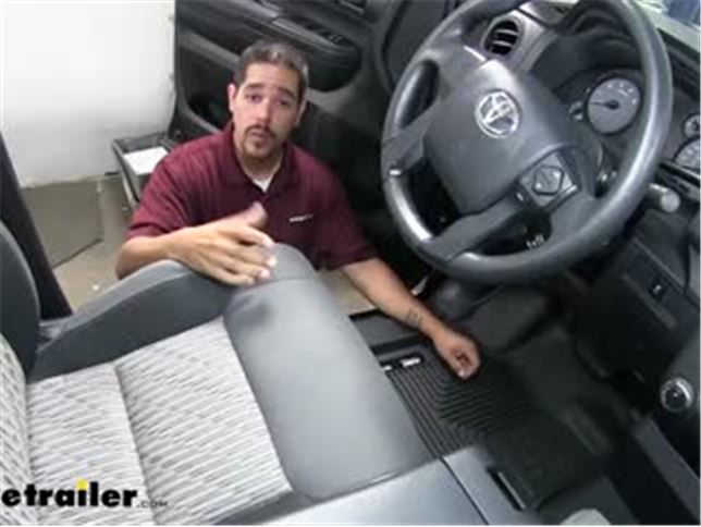 Husky Liners 53711 X-act Contour Black Front Floor Liner
