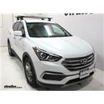 Play video Inno Aero Bar Roof Rack Review - 2017 Hyundai Santa Fe