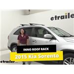 Play video Setting up the Inno Aero Crossbars on a 2015 Kia Sorento