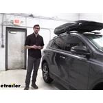 Play video Mount: Inno Shadow 16 Rooftop Cargo Box on a 2016 Toyota RAV4