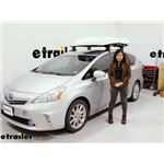 Inno Wedge 660 Rooftop Cargo Box Review - 2014 Toyota Prius v