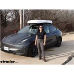 Inno Wedge 660 Rooftop Cargo Box Review - 2022 Tesla Model Y