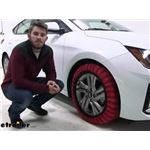 ISSE Hybrid Snow Socks Installation - 2019 Hyundai Elantra