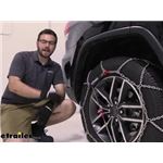Konig Self-Tensioning Snow Tire Chains Installation - 2021 Jeep Grand Cherokee