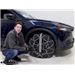 Konig Self-Tensioning Low-Pro Snow Tire Chains Installation - 2021 Mazda CX-5
