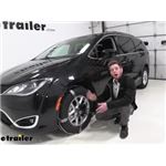 Konig Premium Self-Tensioning Snow Tire Chains Installation - 2020 Chrysler Pacifica