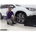 Konig Self-Tensioning Snow Tire Chains Installation - 2020 Subaru Ascent