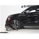 Konig Self-Tensioning Snow Tire Chains Installation - 2021 Toyota Highlander