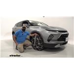 Konig Self-Tensioning Snow Tire Chains Installation - 2023 Chevrolet Blazer TH04115255