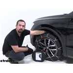 Konig Self-Tensioning Low-Profile Snow Tire Chains Installation - 2021 Volkswagen Tiguan