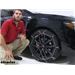 Konig Self-Tensioning Low-Profile Snow Tire Chains Installation - 2019 Subaru WRX