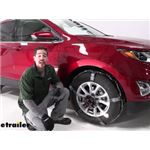 Konig Premium Self-Tensioning Snow Tire Chains Installation - 2019 Chevrolet Equinox