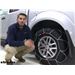 Konig Self-Tensioning Snow Tire Chains Installation - 2019 Nissan Frontier