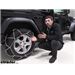 Konig Self-Tensioning Snow Tire Chains Installation - 2020 Jeep Wrangler Unlimited