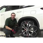 Konig Self-Tensioning Snow Tire Chains Installation - 2020 Toyota Highlander