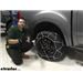 Konig Self-Tensioning Snow Tire Chains Installation - 2021 Ford Ranger