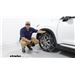 Konig Self-Tensioning Snow Tire Chains Installation - 2019 Hyundai Santa Fe