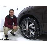 Konig Self-Tensioning Snow Tire Chains Installation - 2019 Nissan Murano