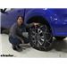 Konig Self-Tensioning Snow Tire Chains Installation - 2020 Ford Ranger