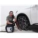 Konig Self-Tensioning Snow Tire Chains Installation - 2020 Mitsubishi Outlander