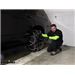 Konig Diamond Pattern Snow Tire Chains Installation - 2022 Chevrolet Tahoe