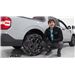 Konig Self-Tensioning Snow Tire Chains Installation - 2022 Ford Maverick