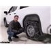 Konig Self-Tensioning Snow Tire Chains Installation - 2022 GMC Sierra 1500