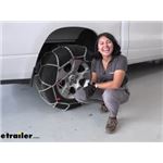 Konig Diamond Pattern Snow Tire Chains Installation - 2022 Ram 1500