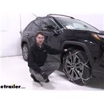 Konig Standard Snow Tire Chains Installation - 2022 Toyota RAV4