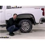 Konig Standard Snow Tire Chains Installation - 2023 Chevrolet Silverado 2500