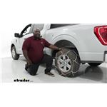 Konig Commercial Truck Tire Chains Installation - 2023 Ford F-150