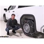 Konig Standard Snow Tire Chains Installation - 2022 GMC Sierra 1500