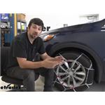 Konig Standard Snow Tire Chains Installation - 2017 Kia Sorento