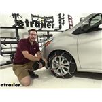 2021 Chevrolet Spark Konig Tire Chains: Complete Installation