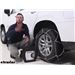 Konig Standard Snow Tire Chains Installation - 2021 Chevrolet Tahoe