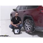 Konig Standard Snow Tire Chains Installation - 2022 Jeep Grand Cherokee L