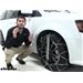 Konig Self-Tensioning Low-Pro Snow Tire Chains Installation - 2019 Dodge Grand Caravan