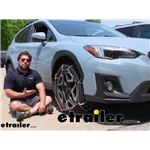 Konig Standard Snow Tire Chains Installation - 2019 Subaru Crosstrek